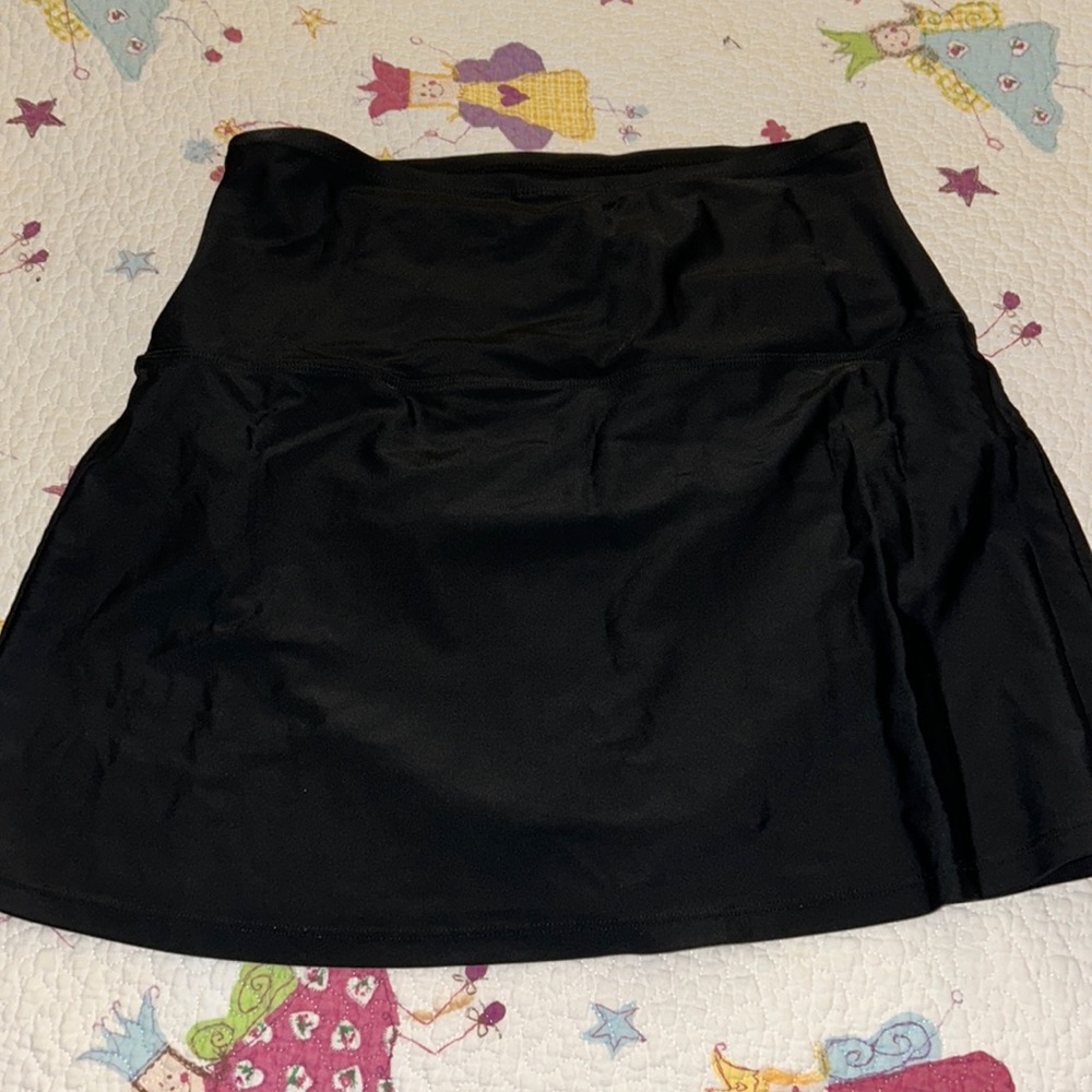 Black Tennis Skirt